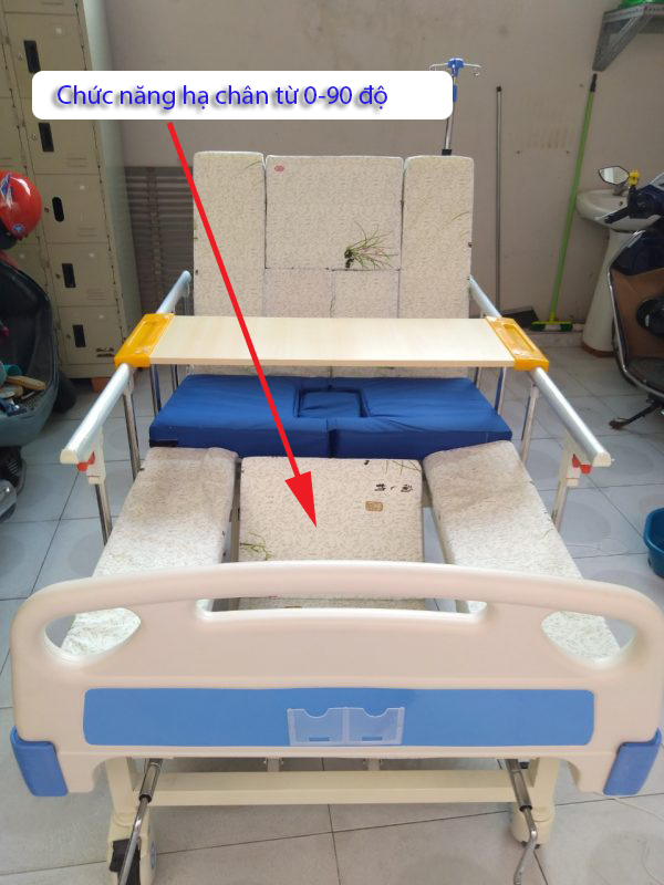 Giường y tế 4 tay quay Tajermy TJM-G04