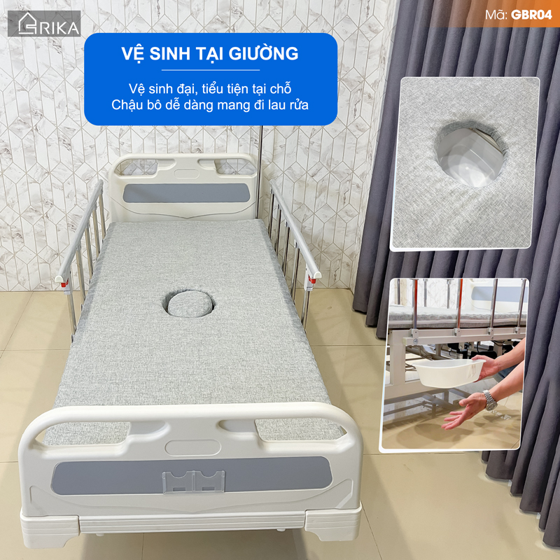 Giường y tế sử dụng điện RIKA GBR04