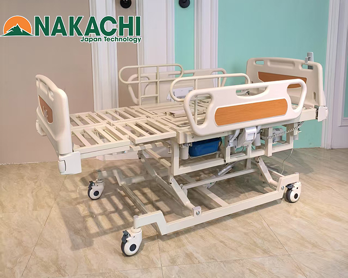 Giường điện đa chức năng cao cấp nâng hạ chiều cao NAKACHI NC-05DC